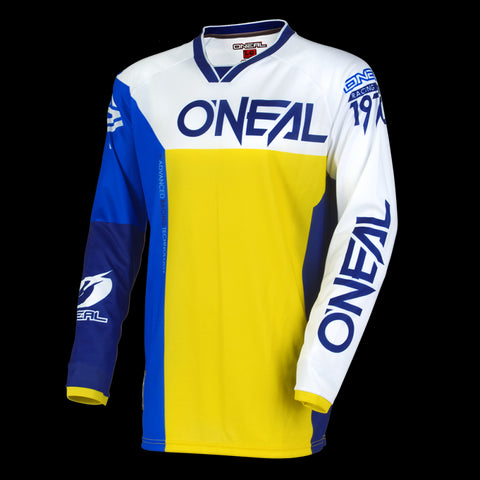 O'Neal Mayhem-Lit Split Jersey Blue/Yellow