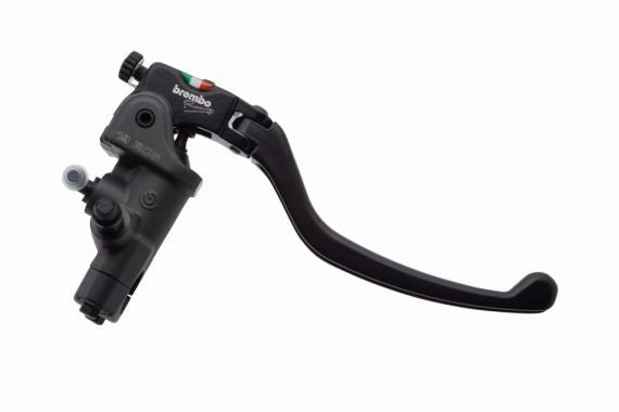 Brembo RCS19 Forged Brake Master Cylinder with Folding Standard Lever (for  1 inch bar)