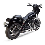 Two Brothers Comp-S 2-Into-1 Exhaust For Harley Dyna Fat Bob FXDF 2008–2017 - Tacticalmindz.com