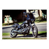 Two Brothers Comp-S Polished Stainless 2-Into-1 Exhaust For Harley Dyna Super Glide FXD/I 2006-2010 - Tacticalmindz.com