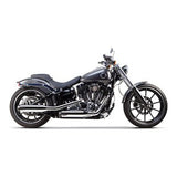 Two Brothers Comp-S Slip-On Mufflers For Harley Softail Rocker FXCW 2008–2011 - Tacticalmindz.com