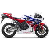 Two Brothers M2 Silver Series Exhaust System Honda CBR600RR 2013–2017 - Tacticalmindz.com