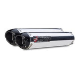 Two Brothers M2 Silver Series Slip-On Exhaust Can-Am Spyder RS 2010-2012 - Tacticalmindz.com