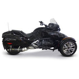 Two Brothers S1R Black Series Slip-On Exhaust Can-Am Spyder RT-S 2014–2015 - Tacticalmindz.com